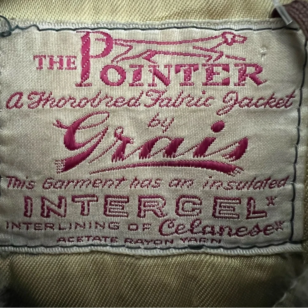 Vintage 50s The Pointer ‘A Thorobred Fabric Jacket’ by Grais Work Wear Jacket